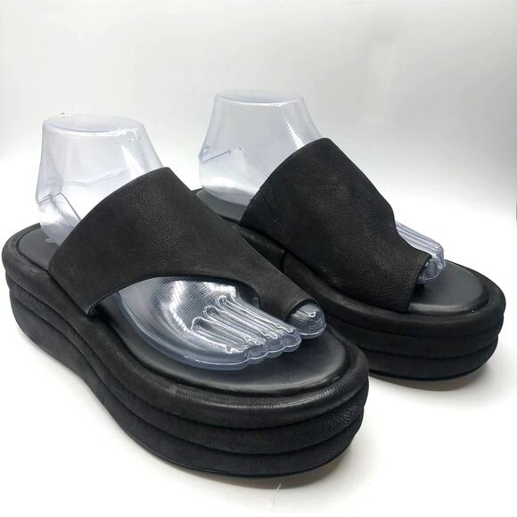 Free People Hayes Flatform Sandals Black Size EU 39 / US 9 - Picture 3 of 11